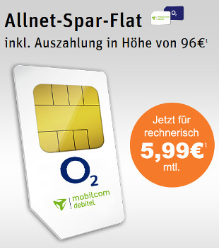 Talkline Allnet Flat für 5,99 €