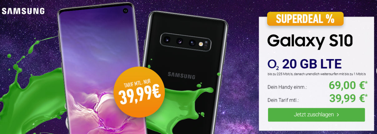 S10 mit LTE Vertrag